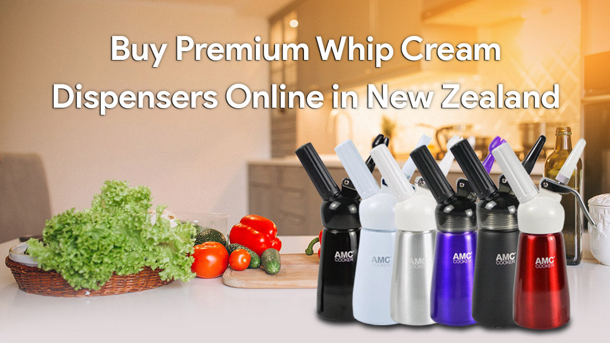 Buy Premium Whip Cream Dispensers Online in New Zealand