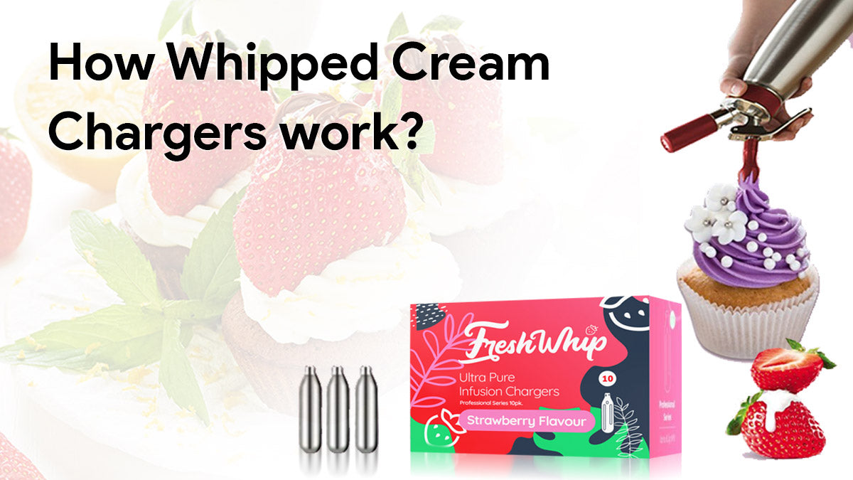 How whipped cream chargers work?