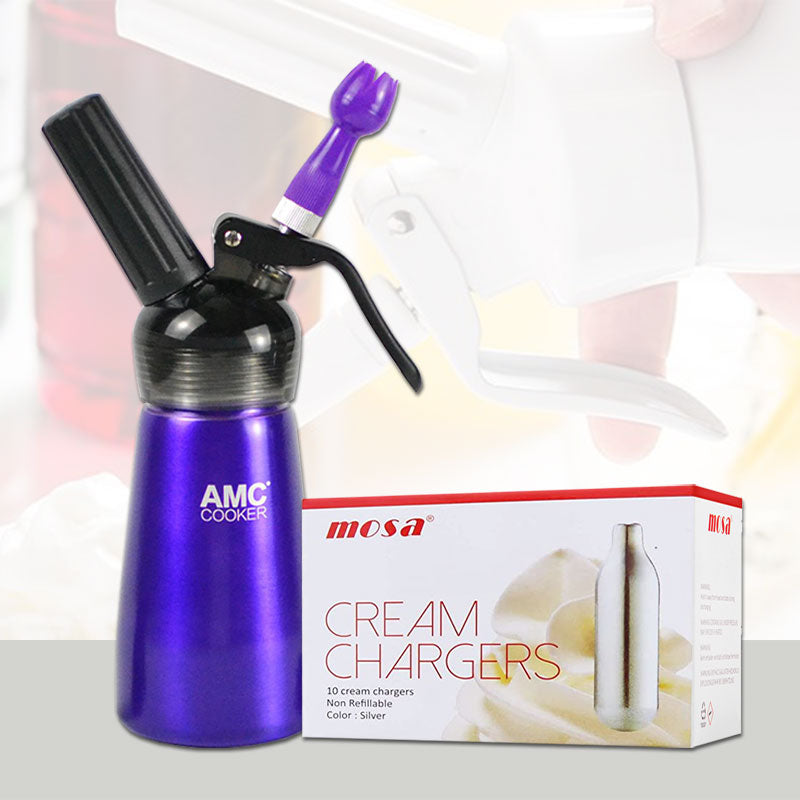 Cream Chargers & Dispenser Combo