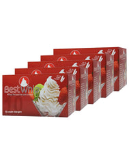 Best Whip Cream Chargers 10 Pack x 5 (50Pcs)