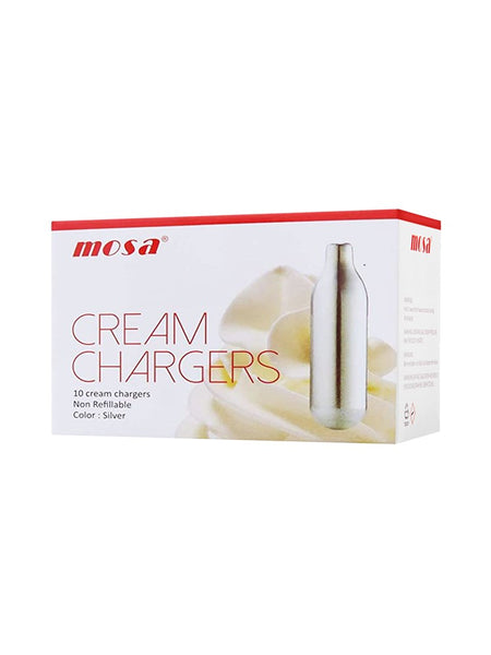 Mosa Whip Cream Charger - 10 Pack