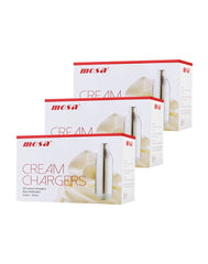 Mosa Cream Chargers  -  10 Pack x 3 (30 Pcs)