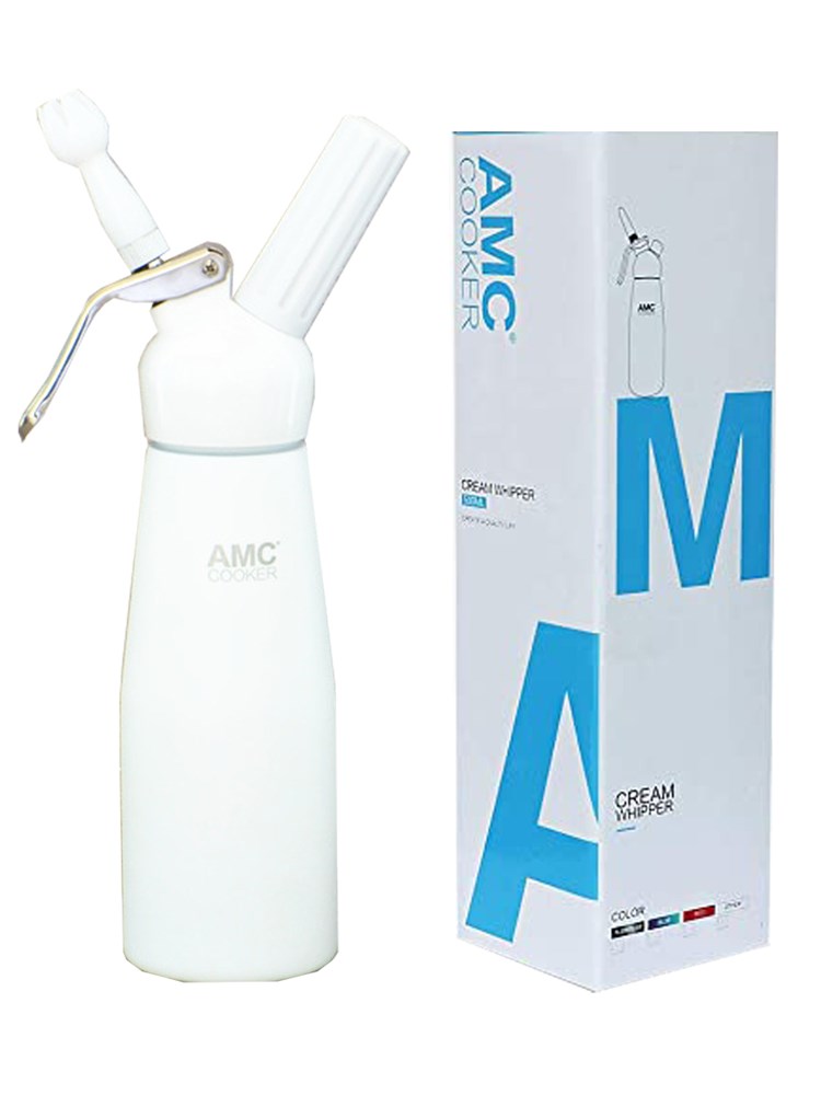 AMC Whipped Cream Dispenser 500 ML - White