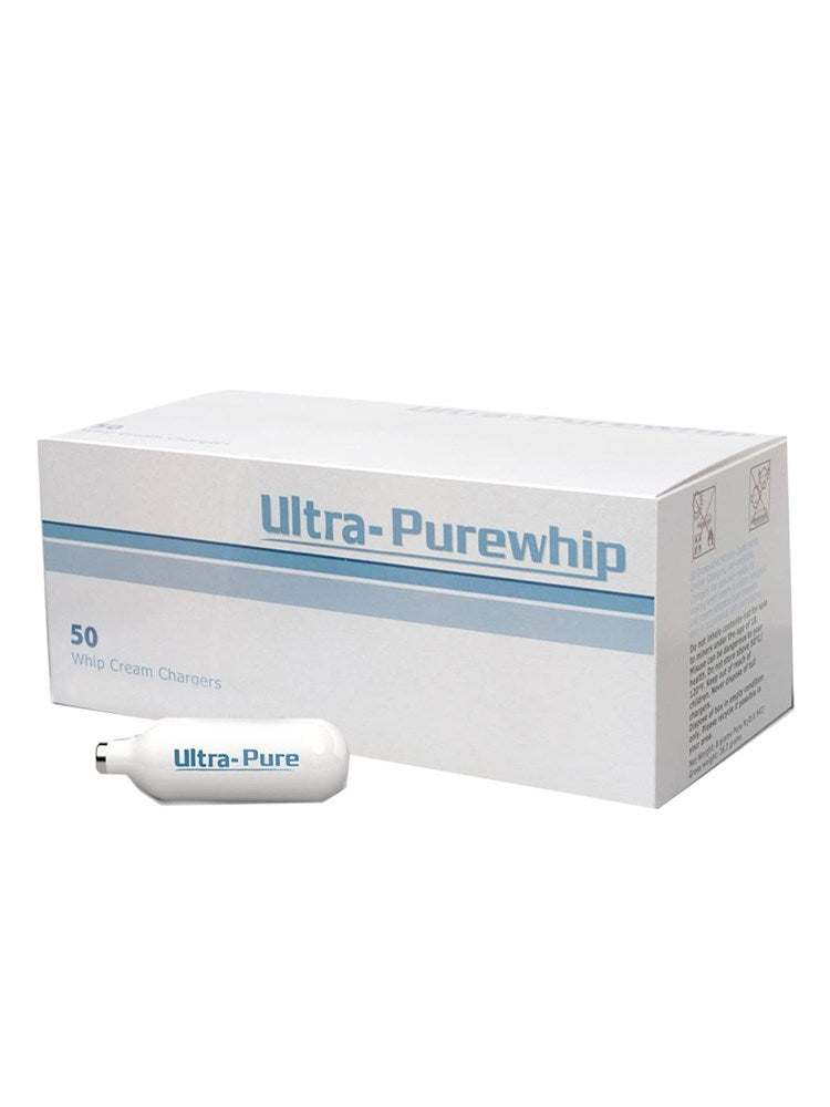 UltraPure whip N20 Cream Chargers - 50 Pack